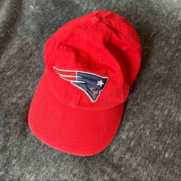 red patriots hat